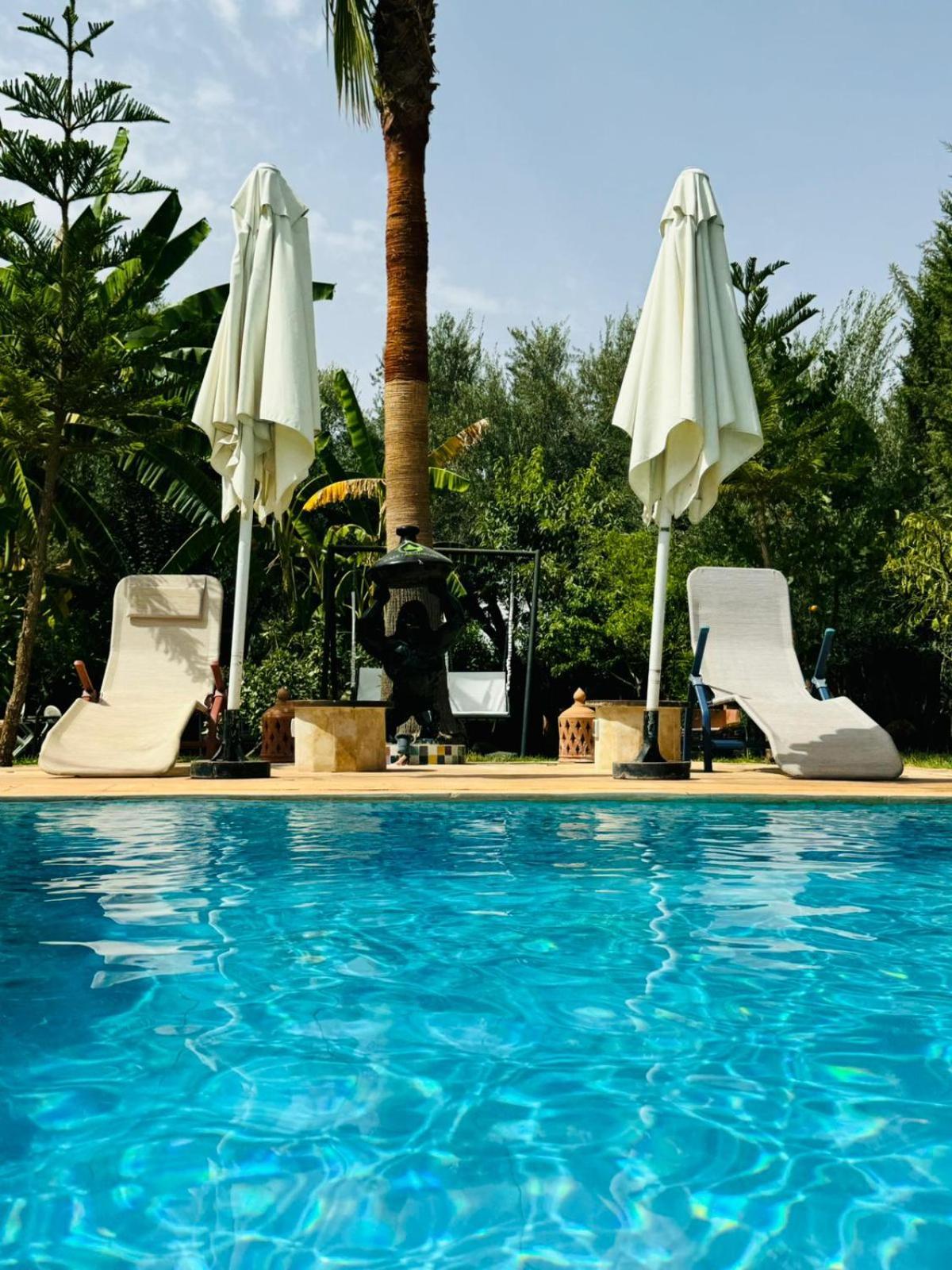 Ilafe Farmhouse, Villa Avec Piscine Chauffee Privee Et Jacuzzi Pour Familles 马拉喀什 外观 照片