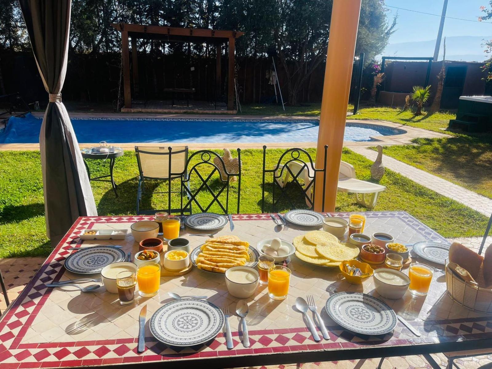 Ilafe Farmhouse, Villa Avec Piscine Chauffee Privee Et Jacuzzi Pour Familles 马拉喀什 外观 照片